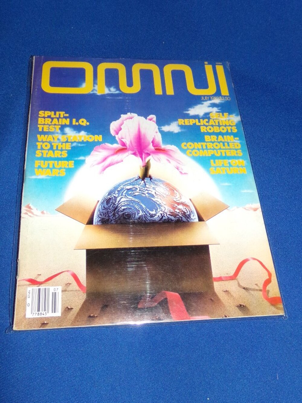Vintage OMNI Magazine - July 1983 - Sci-Fi, Science, Robots, Computers, Saturn